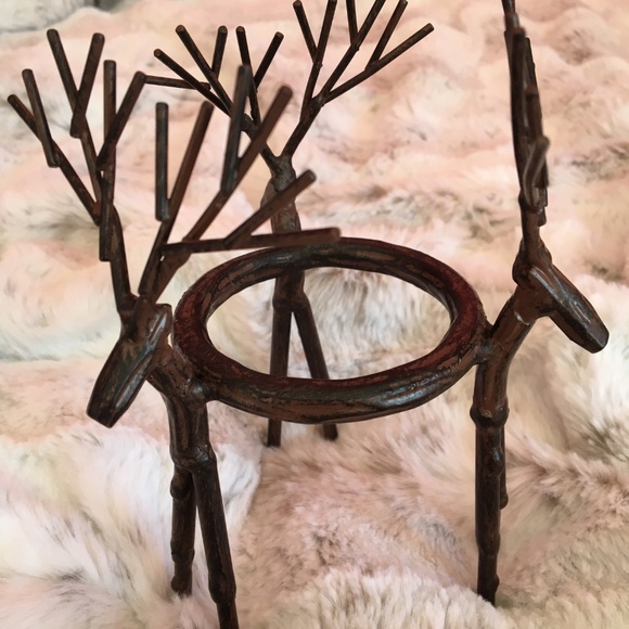 Metal Deer Candle Holder - Picture 6 of 9